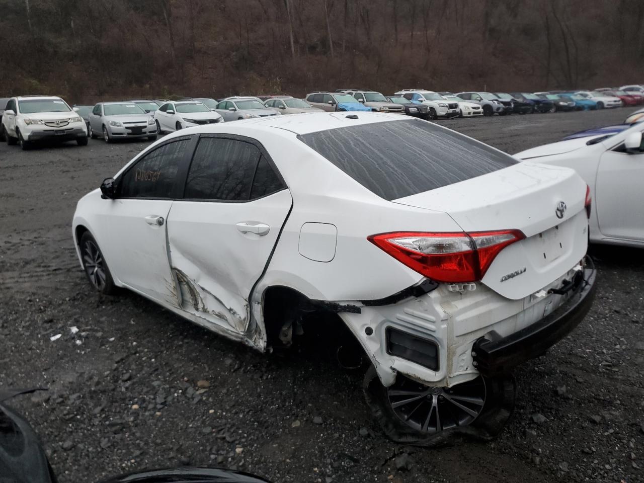 2016 Toyota Corolla VIN 2T1BURHE0GC542068 Copart auction photo, all over / undercarriage damage thumbnail 2
