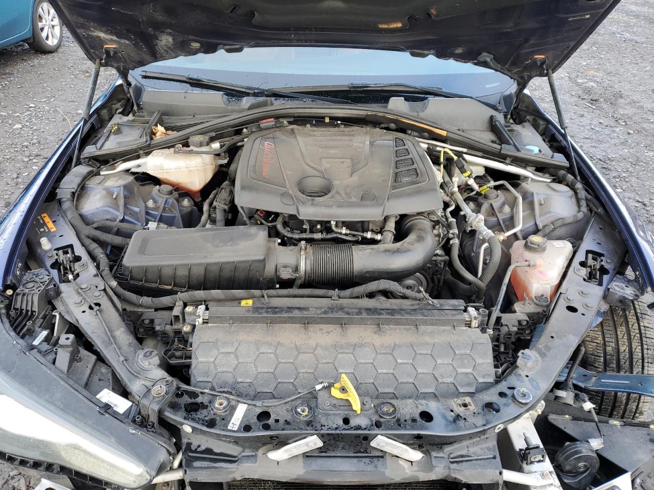 2017 Alfa Romeo Giulia VIN ZARFAEEN9H7557264 Copart auction photo, front end damage thumbnail 11