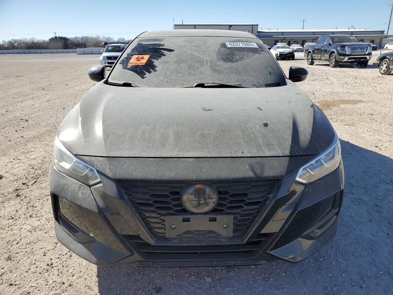 2022 Nissan Sentra VIN 3N1AB8CV5NY235272 Copart auction photo, rear end / side damage thumbnail 5
