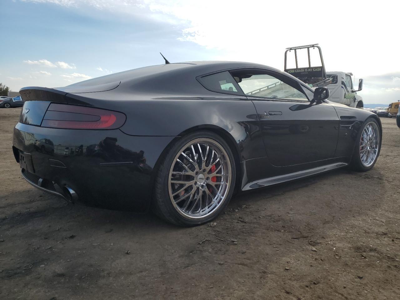 2007 Aston Martin Vantage VIN SCFBB03B17GC05817 Copart auction photo, undercarriage damage thumbnail 3