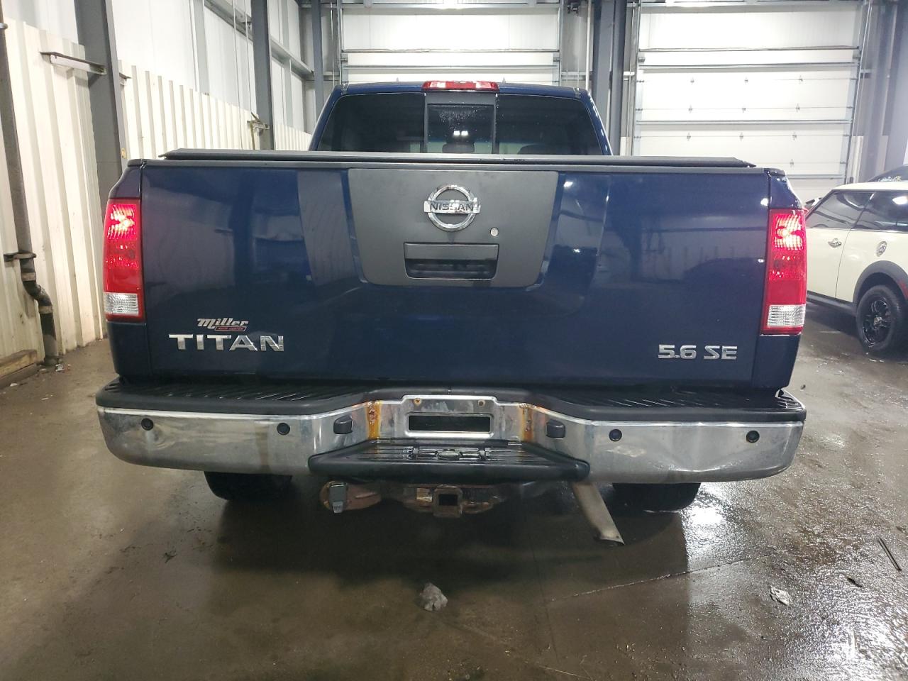 2007 Nissan Titan VIN 1N6BA06B67N239481 Copart auction photo, front end / side damage thumbnail 6