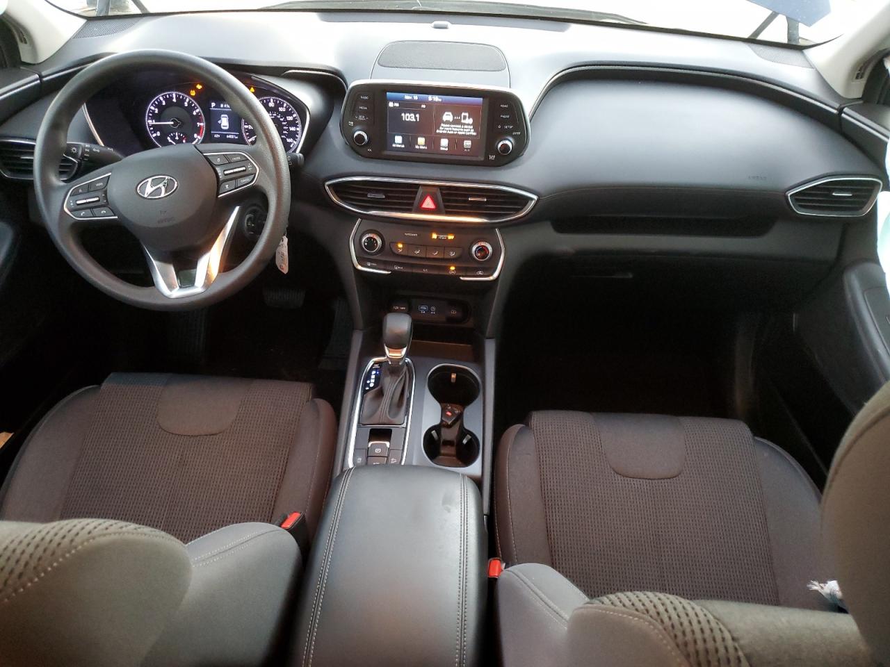 2019 Hyundai Santa Fe VIN 5NMS2CAD4KH115788 Copart auction photo, rear end damage thumbnail 8
