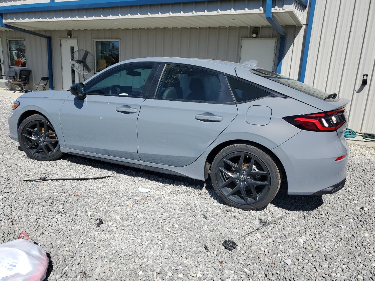 2025 Honda Civic VIN 19XFL2H85SE012372 Copart auction photo, side / rear end damage thumbnail 2