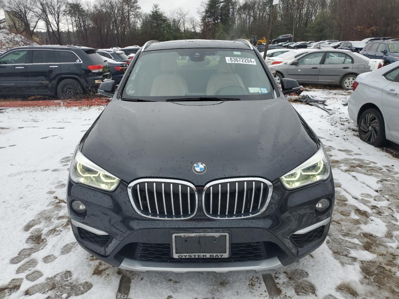 2016 BMW X1 VIN WBXHT3C34GP889777 Copart auction photo, water/flood damage thumbnail 5