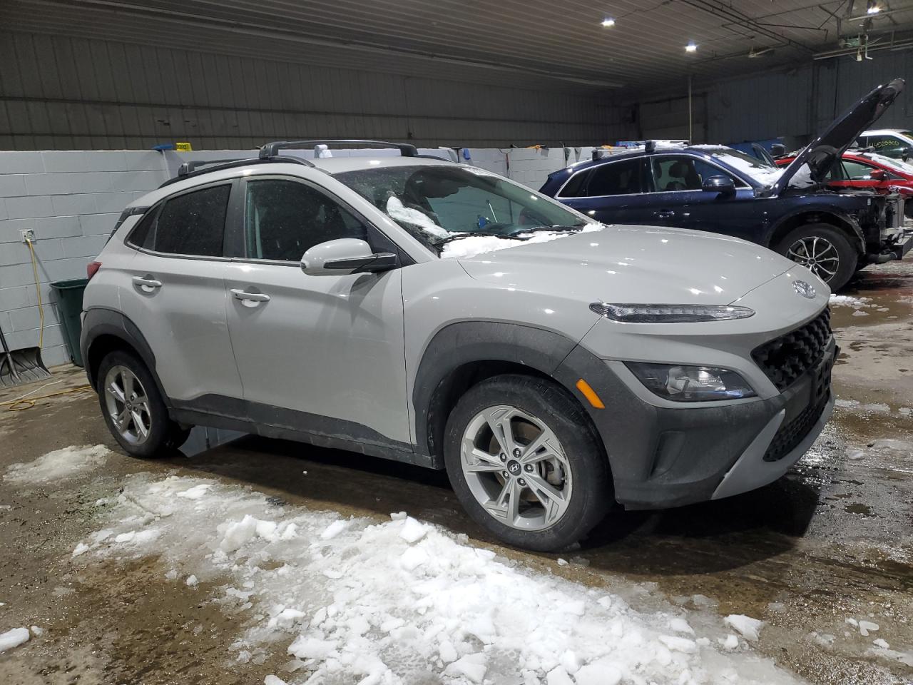 2023 Hyundai Kona VIN KM8K6CAB9PU059040 Copart auction photo, front end damage thumbnail 4