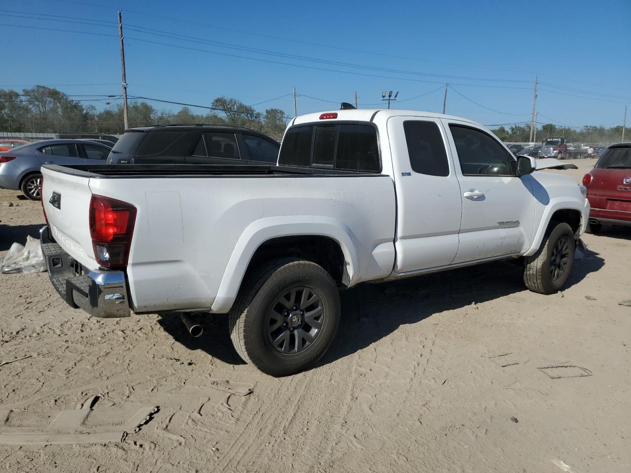 2022 Toyota Tacoma VIN 3TYRX5GN4NT062835 Copart auction photo, front end / minor dent/scratches damage thumbnail 3