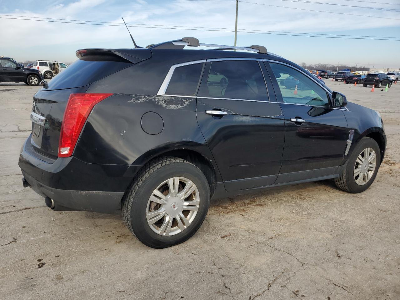 2011 Cadillac SRX VIN 3GYFNAEY7BS552522 Copart auction photo, front end damage thumbnail 3