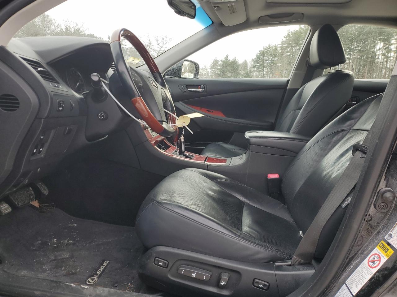 2007 Lexus ES VIN JTHBJ46G972023775 Copart auction photo, side / front end damage thumbnail 7