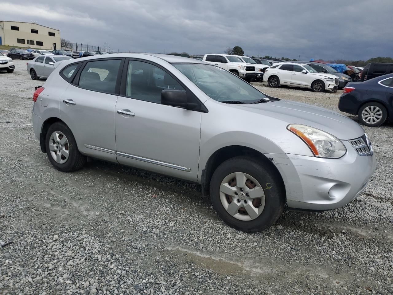 2011 Nissan Rogue VIN JN8AS5MT5BW161450 Copart auction photo, side / rear end damage thumbnail 4