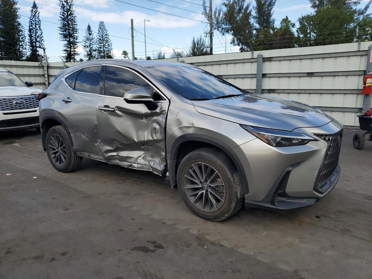 2022 Lexus NX VIN 2T2GGCEZXNC010403 Copart auction photo, side damage thumbnail 4