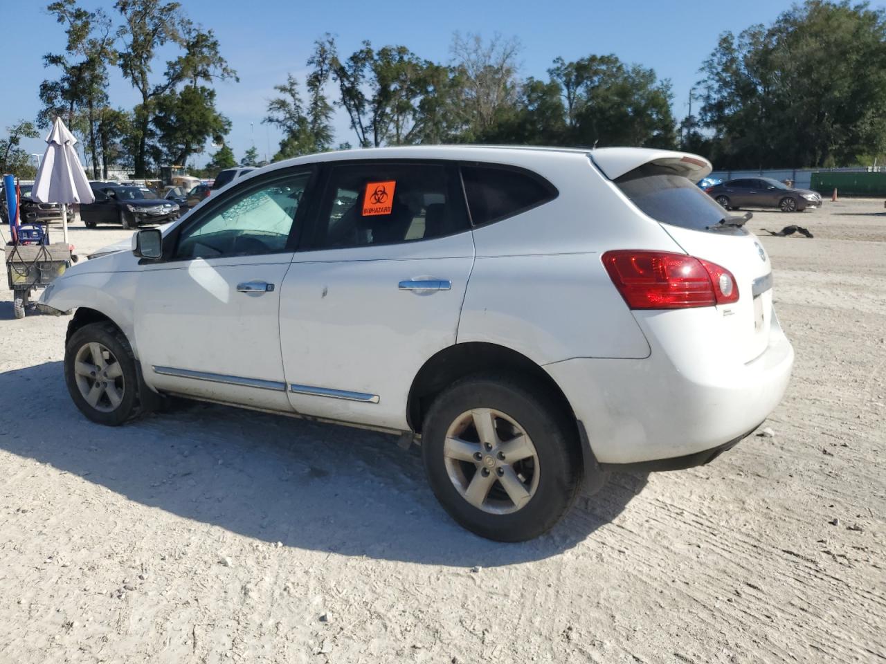 2013 Nissan Rogue VIN JN8AS5MT6DW536331 Copart auction photo, front end / minor dent/scratches damage thumbnail 2