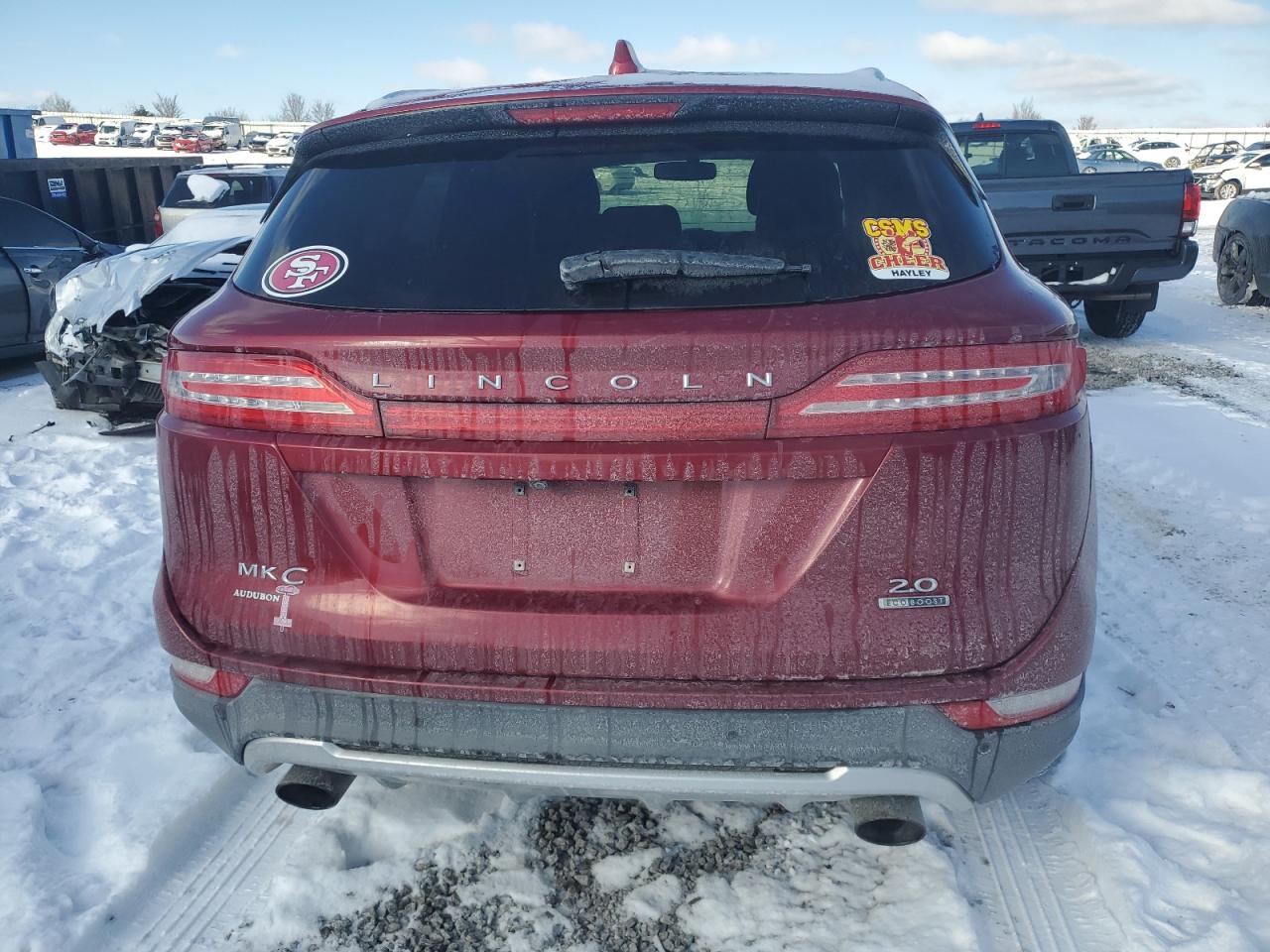 2015 Lincoln MKZ VIN 5LMCJ1A96FUJ03611 Copart auction photo, front end damage thumbnail 6