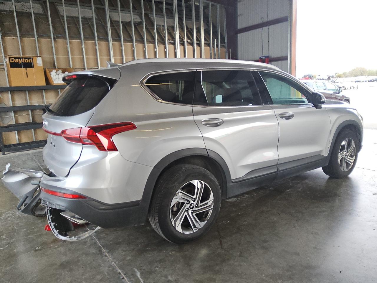 2023 Hyundai Santa Fe VIN 5NMS24AJ4PH549342 Copart auction photo, rear end damage thumbnail 3