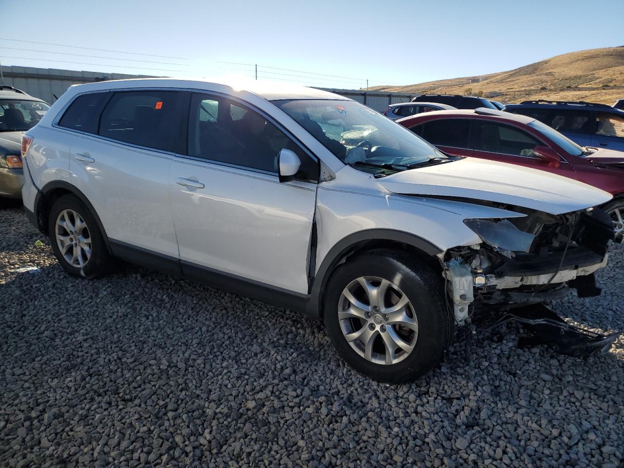 2012 Mazda CX-9 VIN JM3TB3BVXC0351513 Copart auction photo, all over damage thumbnail 4