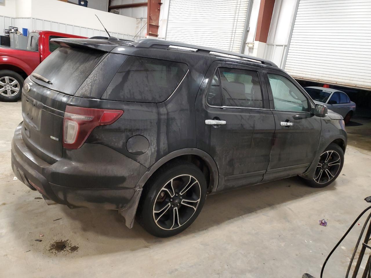 2014 Ford Explorer VIN 1FM5K8GT7EGB93756 Copart auction photo, front end damage thumbnail 3