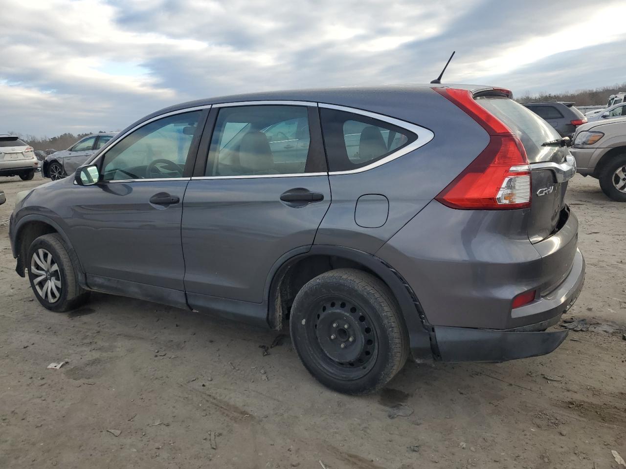 2015 Honda CR-V VIN 2HKRM3H34FH530348 Copart auction photo, front end / rear end damage thumbnail 2