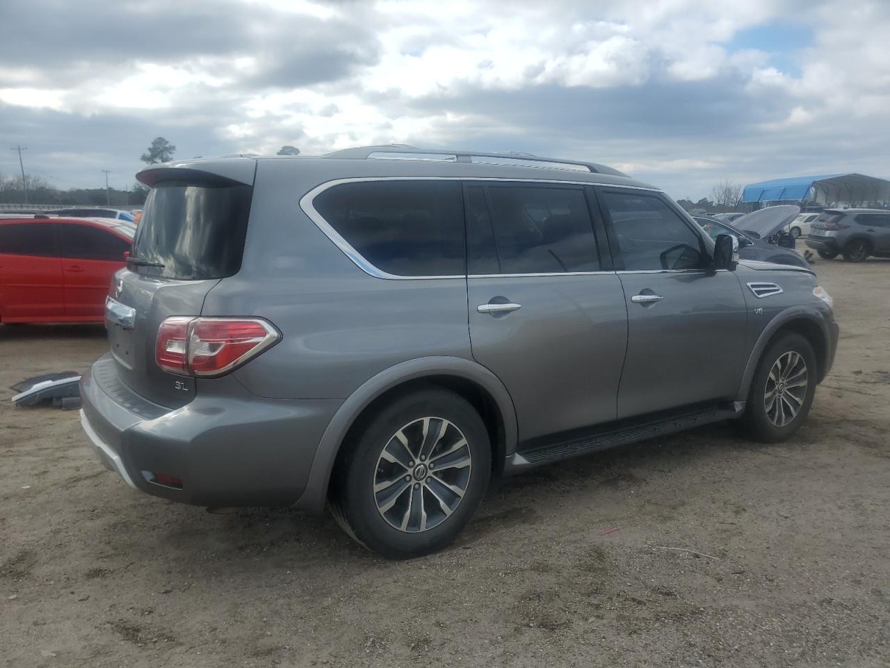 2018 Nissan Armada VIN JN8AY2ND9J9053978 Copart auction photo, front end damage thumbnail 3