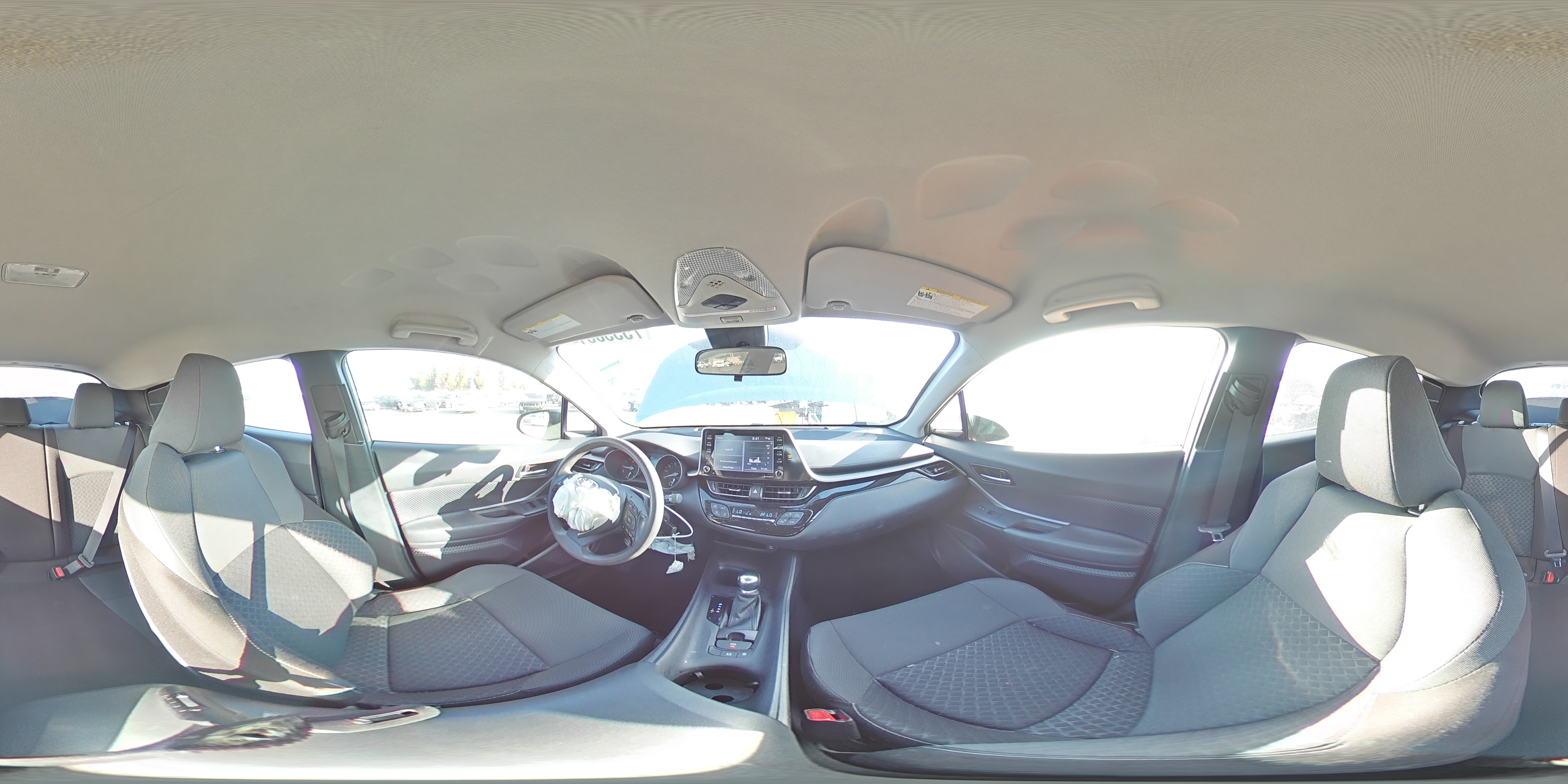 2020 Toyota C-HR VIN JTNKHMBX8L1070472 Copart auction photo, front end damage thumbnail 13
