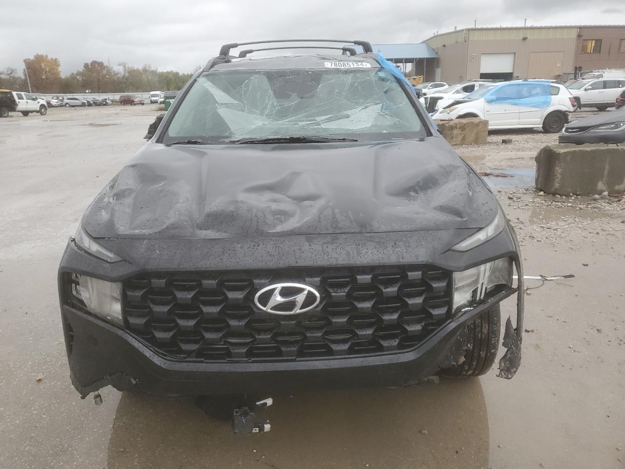 2022 Hyundai Santa Fe VIN 5NMS6DAJ2NH401045 Copart auction photo, rollover damage thumbnail 5