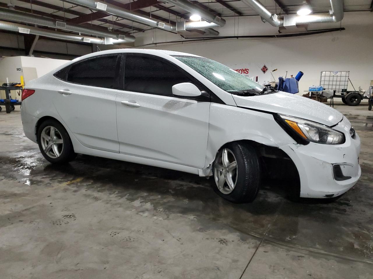 2017 Hyundai Accent VIN KMHCT4AE4HU359258 Copart auction photo, front end damage thumbnail 4