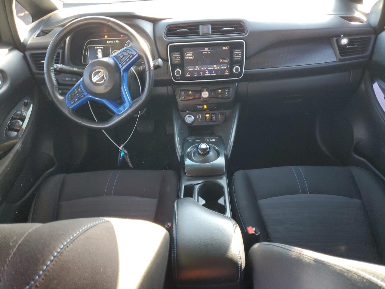 2019 Nissan Leaf VIN 1N4BZ1CP4KC318112 Copart auction photo, vandalism damage thumbnail 8