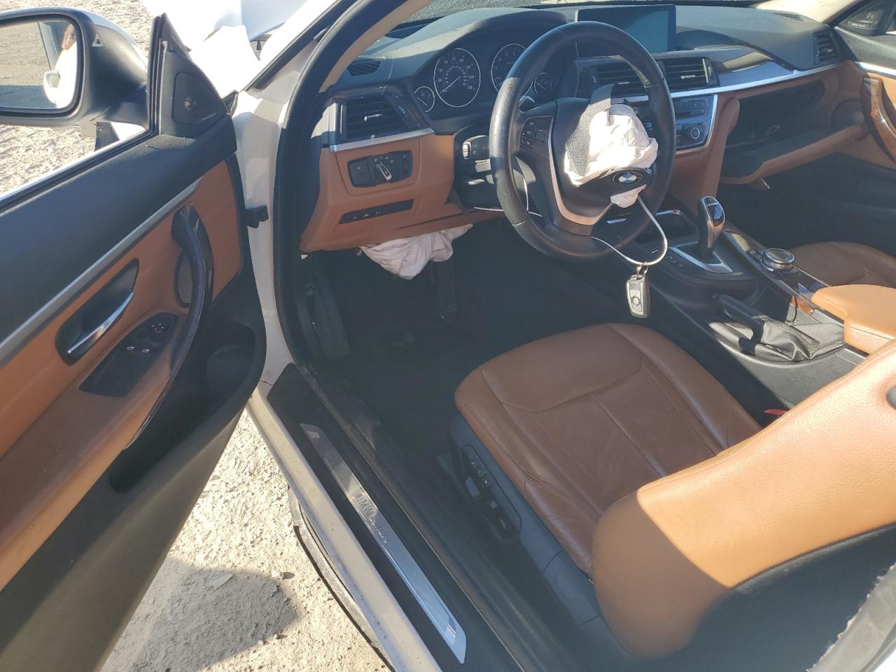 2014 BMW 4er VIN WBA3N3C58EF710546 Copart auction photo, front end damage thumbnail 8