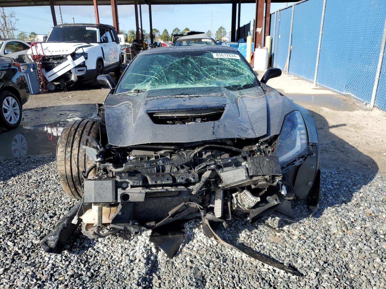 2016 Chevrolet Corvette VIN 1G1YU2D64G5606750 Copart auction photo, front end damage thumbnail 5
