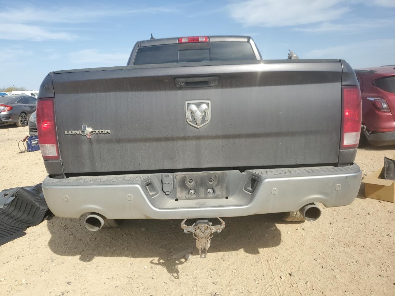 2015 RAM 1500 VIN 1C6RR6TT3FS582024 Copart auction photo, front end damage thumbnail 6