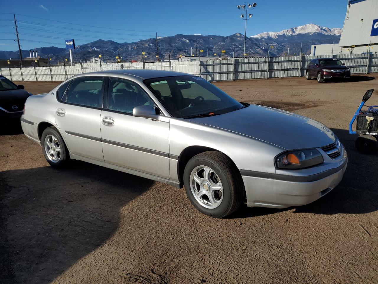 2005 Chevrolet Impala VIN 2G1WF52EX59251189 Copart auction photo, undercarriage / rear end damage thumbnail 4