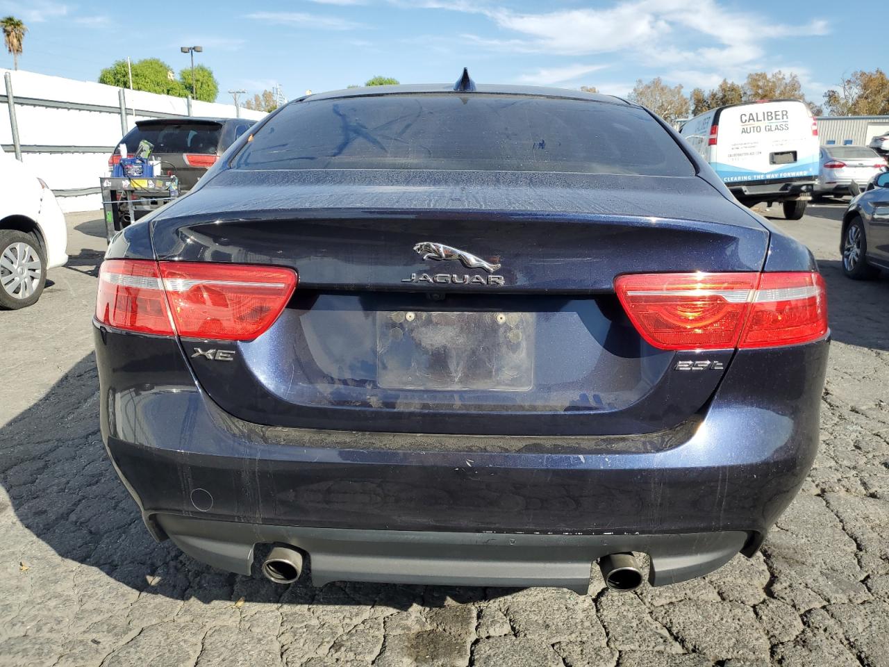 2018 Jaguar XE VIN SAJAE4FX8JCP35120 Copart auction photo, front end damage thumbnail 6