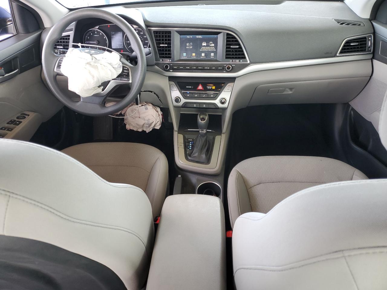 2017 Hyundai Elantra VIN 5NPD84LF3HH046146 Copart auction photo, front end / minor dent/scratches damage thumbnail 8