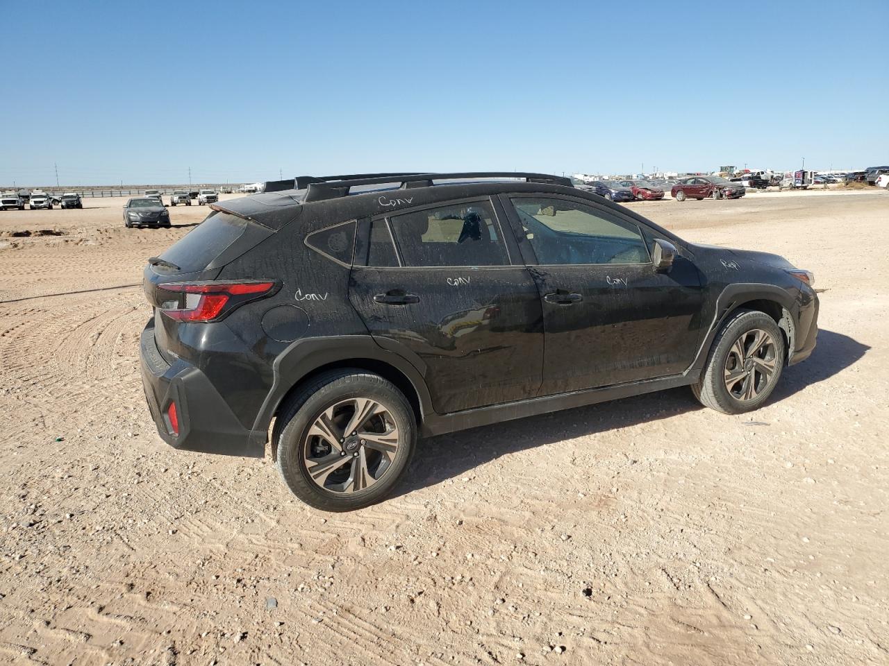 2024 Subaru XV VIN JF2GUADC7R8210592 Copart auction photo, hail damage thumbnail 3