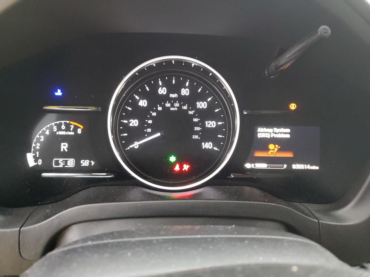 2020 Honda HR-V VIN 3CZRU5H50LM713212 Copart auction photo, side damage thumbnail 9