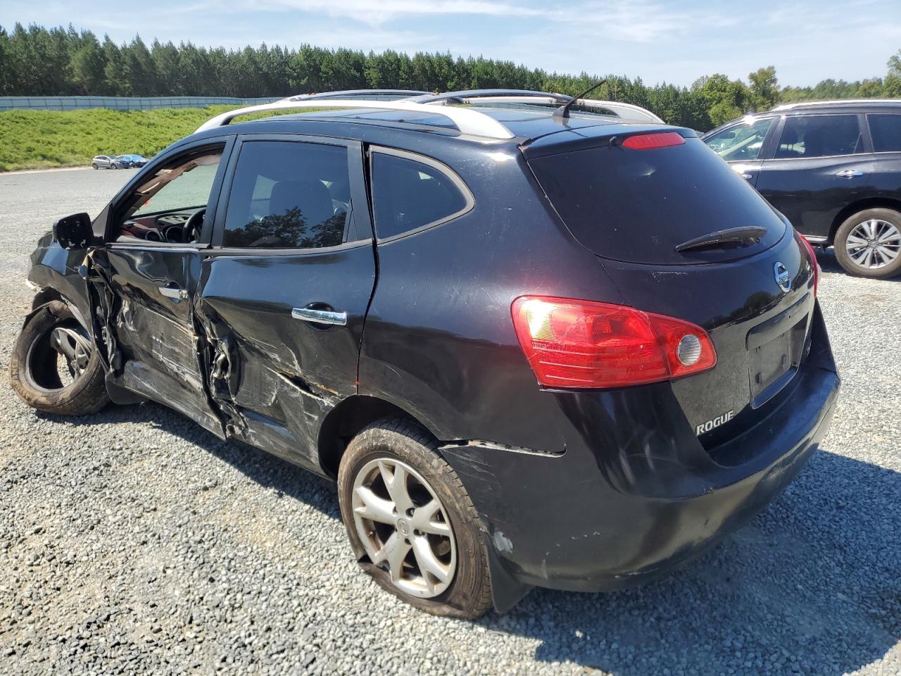 2010 Nissan Rogue VIN JN8AS5MV0AW612073 Copart auction photo, all over damage thumbnail 2