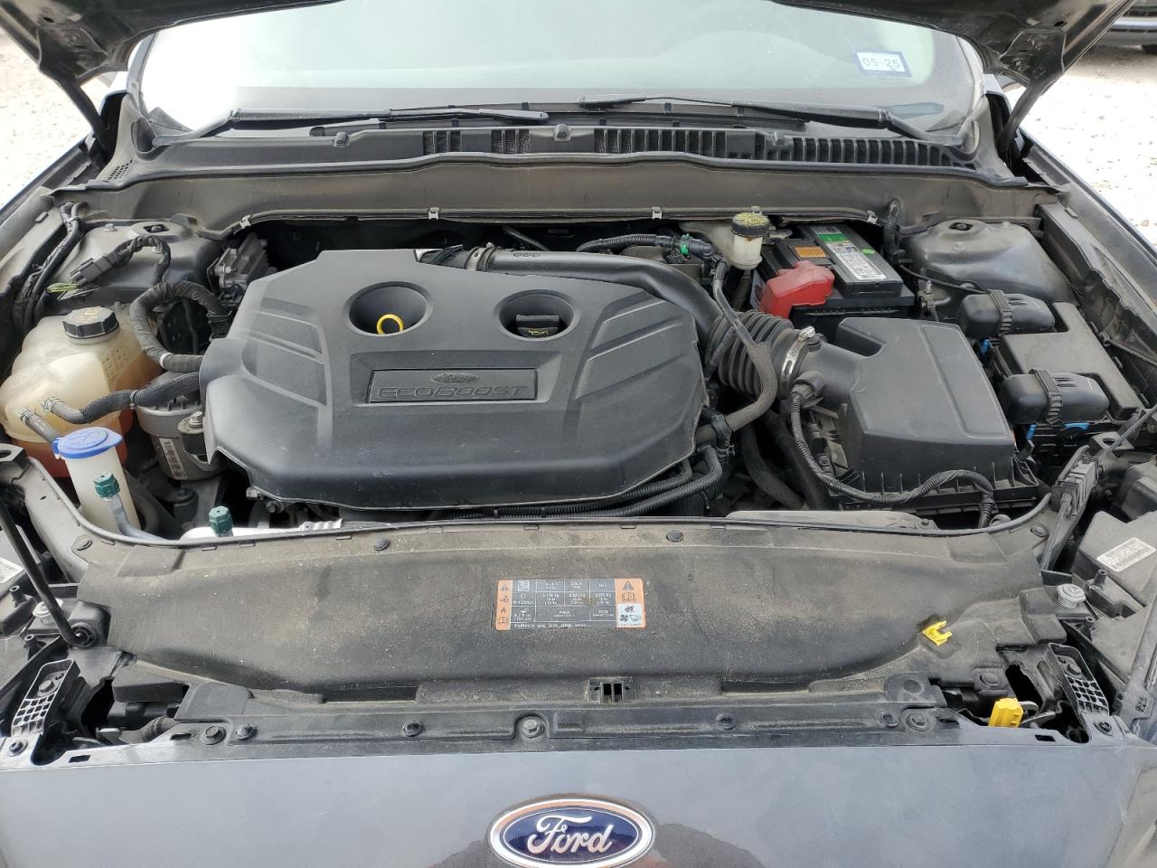 2017 Ford Fusion VIN 3FA6P0K94HR312034 Copart auction photo, side damage thumbnail 11