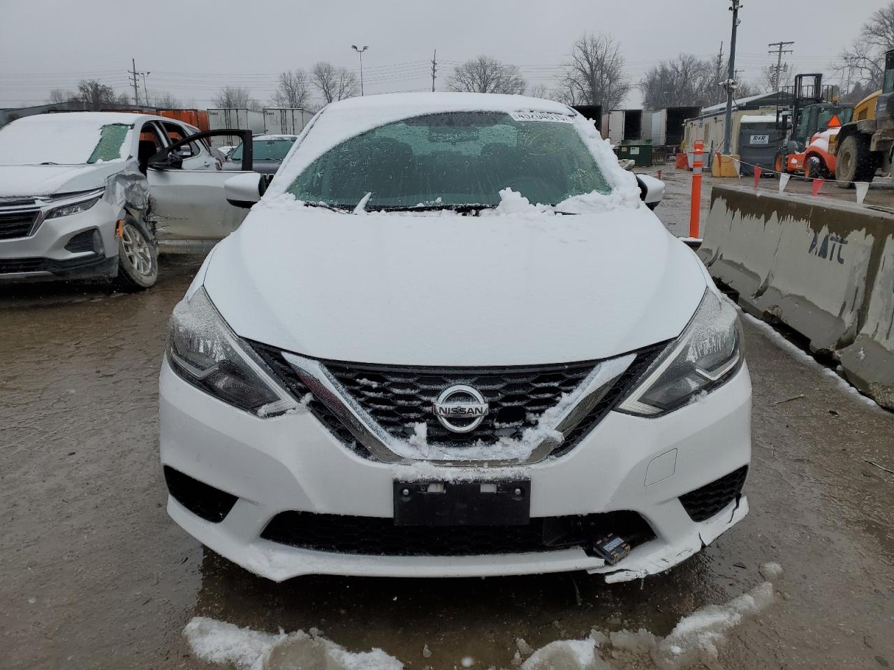 2019 Nissan Sentra VIN 3N1AB7AP2KY208346 Copart auction photo, front end / undercarriage damage thumbnail 5