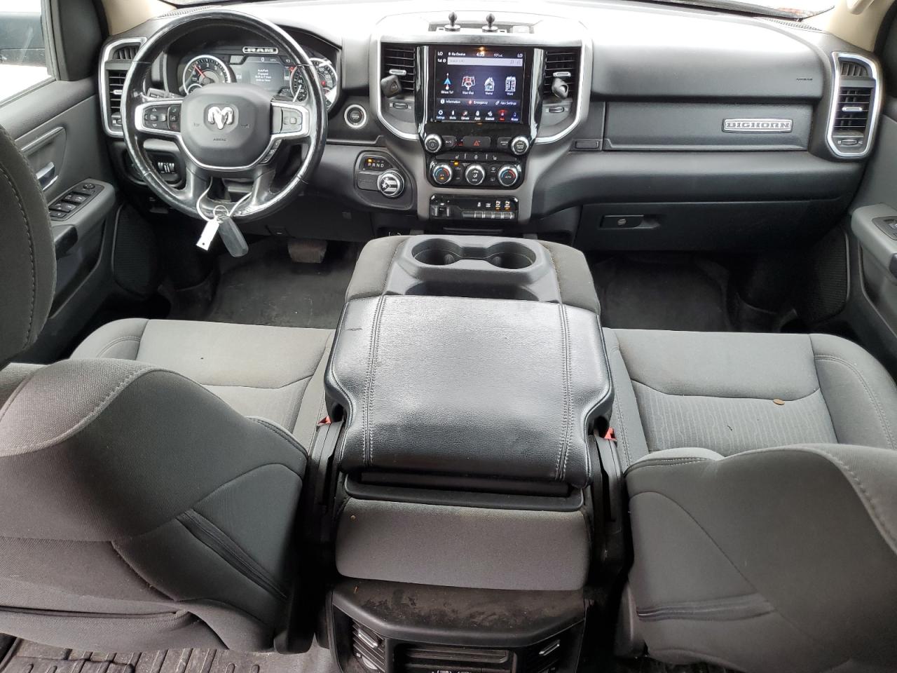 2019 RAM 1500 VIN 1C6RREFT0KN745727 Copart auction photo, all over / front end damage thumbnail 8