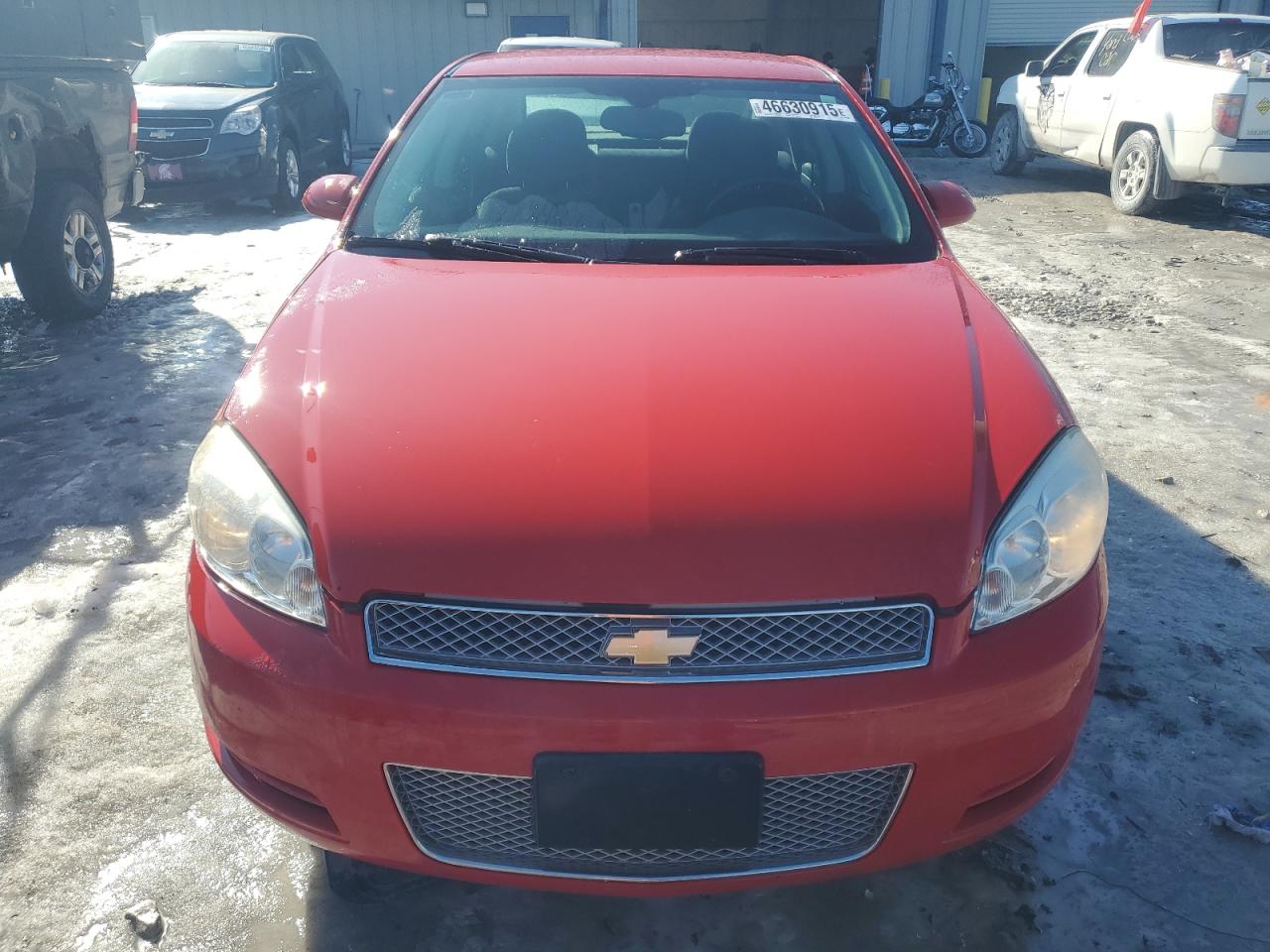 2013 Chevrolet Impala VIN 2G1WG5E3XD1109865 Copart auction photo, front end / rear end damage thumbnail 5