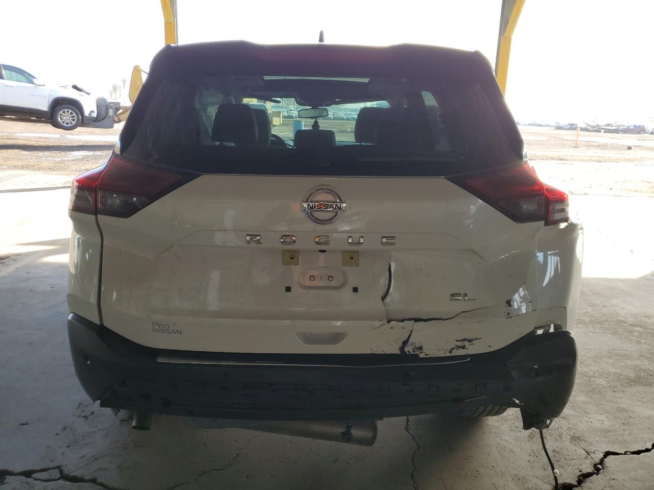 2021 Nissan Rogue VIN JN8AT3CA0MW026154 Copart auction photo, rear end / front end damage thumbnail 6