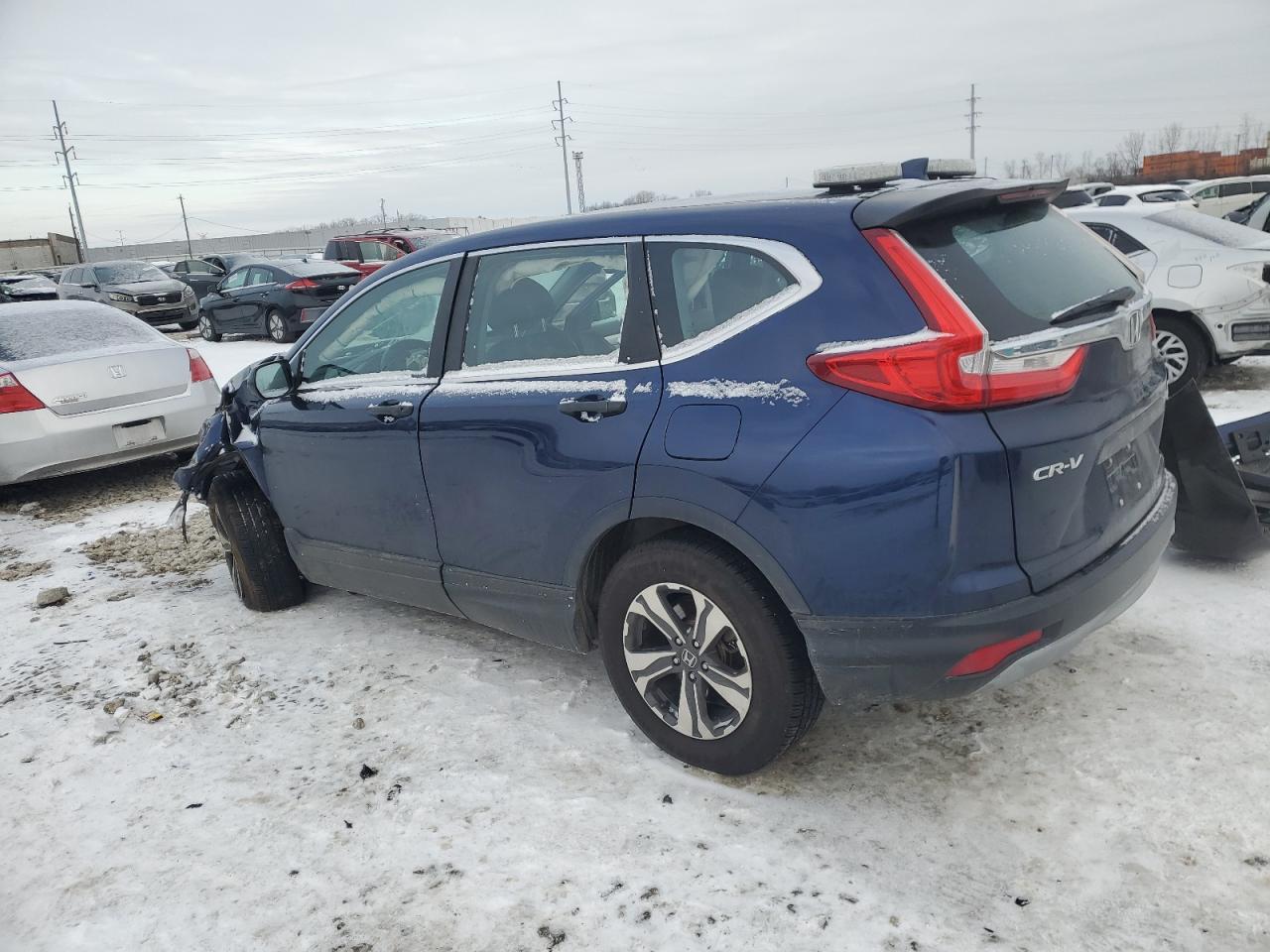 2017 Honda CR-V VIN 2HKRW6H30HH200396 Copart auction photo, front end damage thumbnail 2