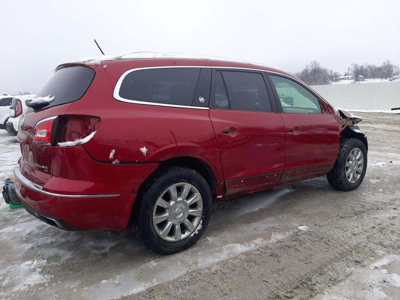 2014 Buick Enclave VIN 5GAKVBKD8EJ153959 Copart auction photo, front end / rear end damage thumbnail 3