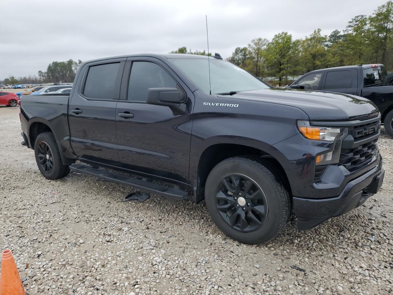 2023 Chevrolet Silverado VIN 3GCPABEK6PG132333 Copart auction photo, side damage thumbnail 4