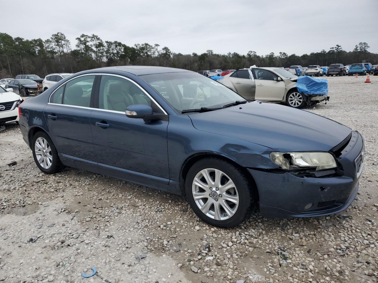 2009 Volvo S80 VIN YV1AS982491091073 Copart auction photo, front end / minor dent/scratches damage thumbnail 4
