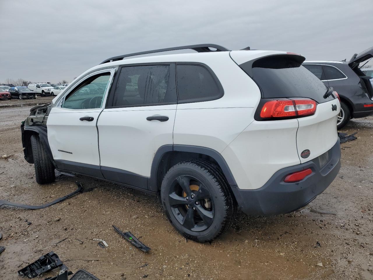 2017 Jeep Grand Cherokee VIN 1C4PJLAB8HW507878 Copart auction photo, front end damage thumbnail 2