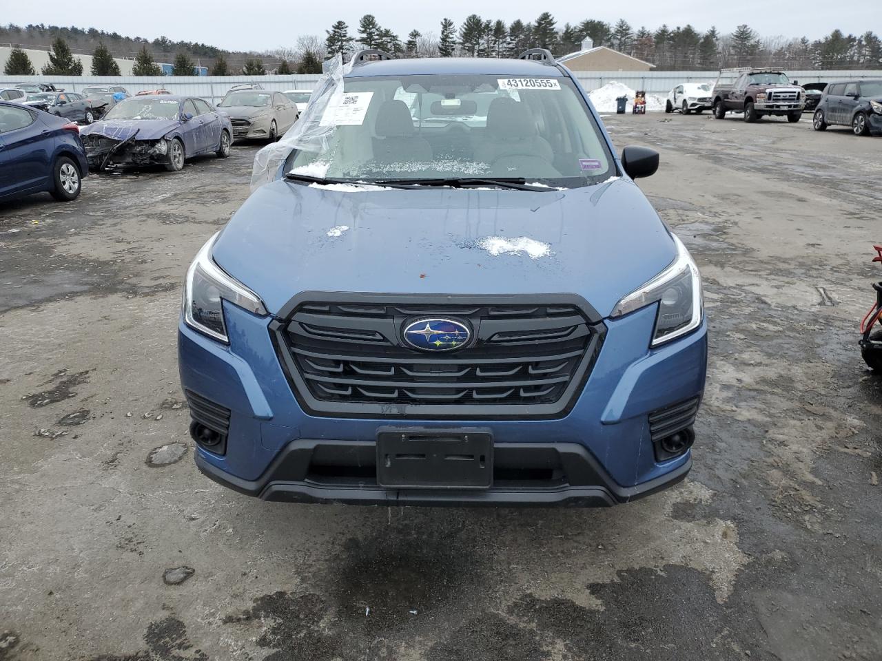 2024 Subaru Forester VIN JF2SKABC7RH510779 Copart auction photo, side / front end damage thumbnail 5