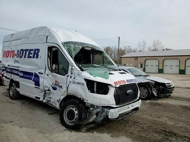 2023 Ford Transit VIN 1FTBW3X86PKA96977 Copart auction photo, all over damage thumbnail 11