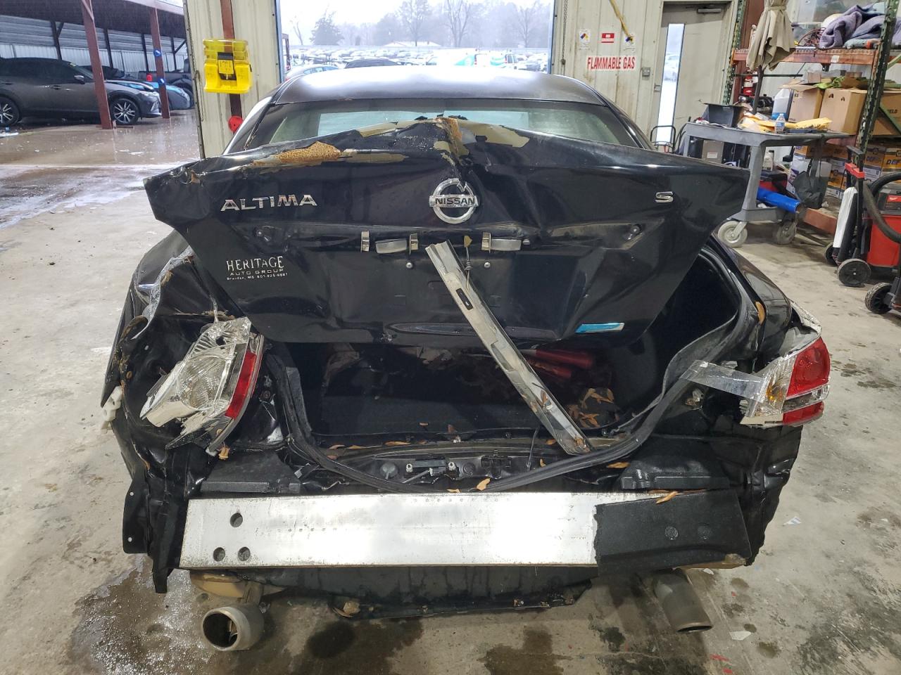 2013 Nissan Altima VIN 1N4AL3AP5DN499837 Copart auction photo, rear end / side damage thumbnail 6