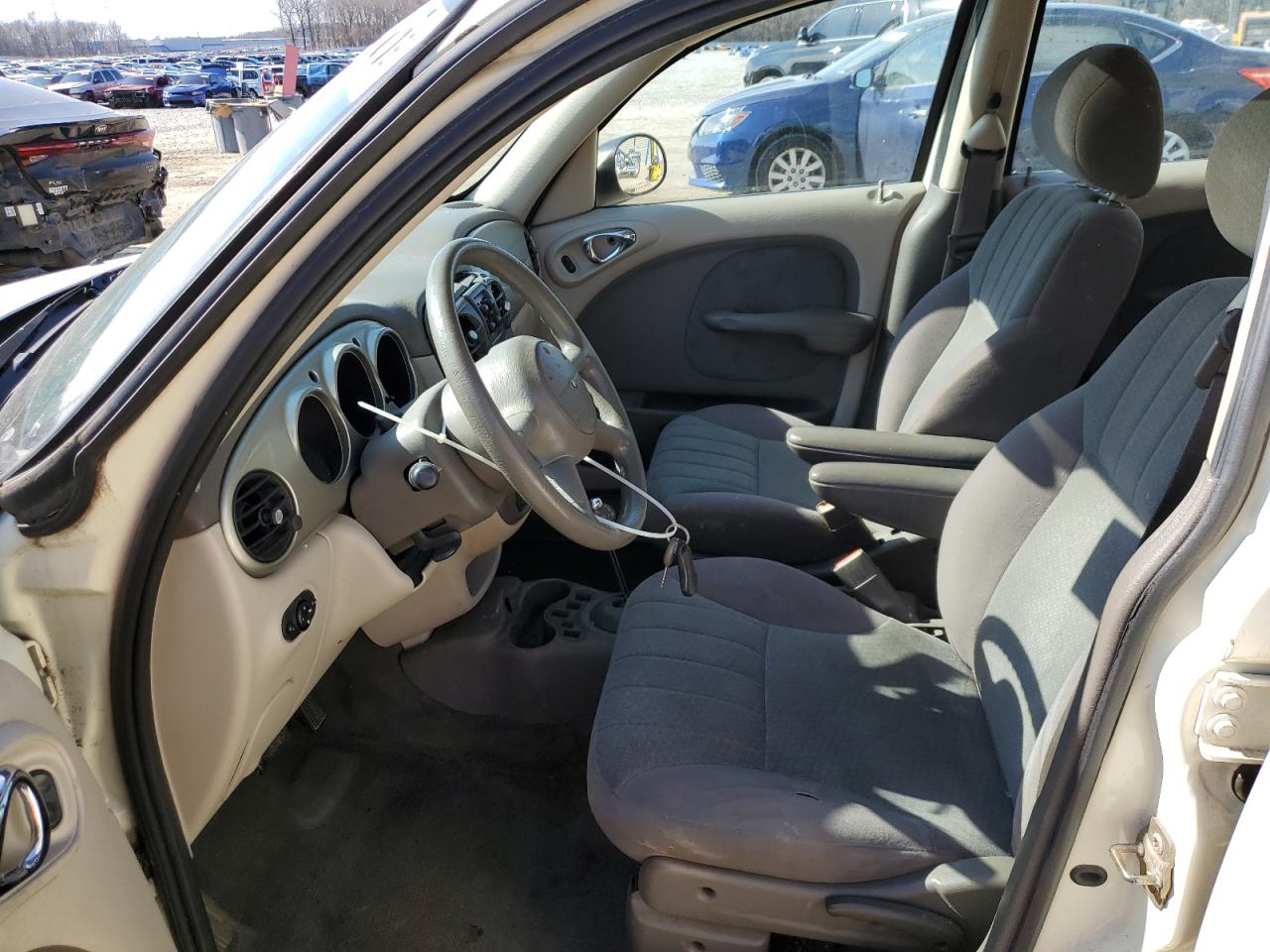 2005 Chrysler PT Cruiser VIN 3C4FY58B95T502635 Copart auction photo, front end / side damage thumbnail 7