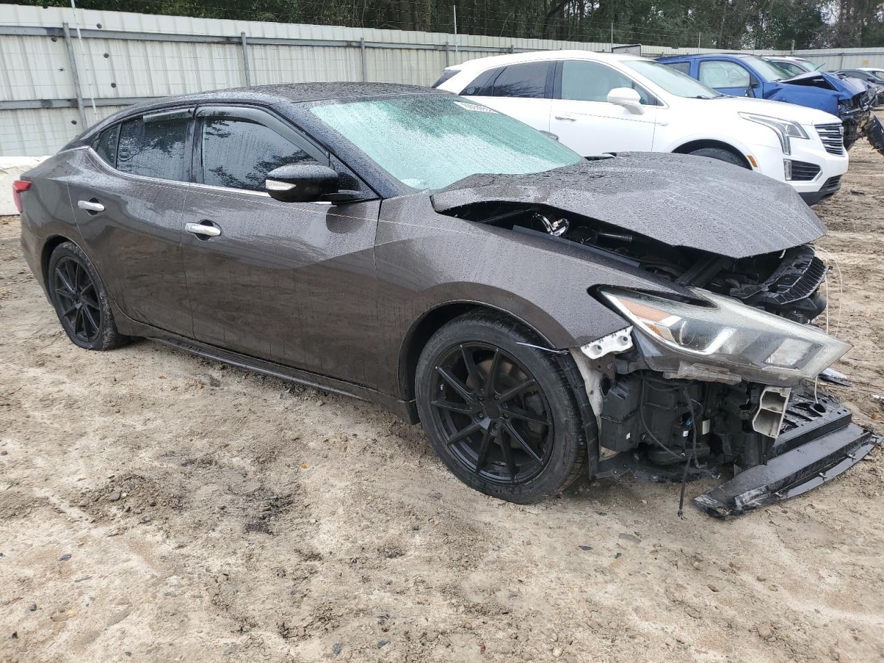2016 Nissan Maxima VIN 1N4AA6AP6GC448242 Copart auction photo, front end damage thumbnail 4