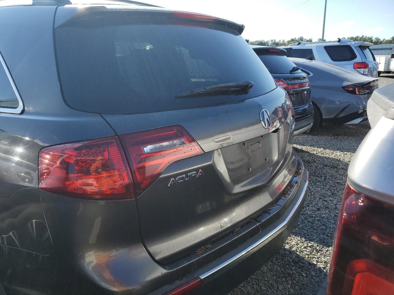 2010 Acura MDX VIN 2HNYD2H6XAH504753 Copart auction photo, water/flood damage thumbnail 6